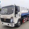 Xe chở xăng dầu 5-6m3 khối, giá rẻ, howo, sinotruk
