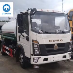 Xe téc nước 5.5 khối, xe chở nước 5-6m3, xe tưới nước rửa đường, tưới cây, xe phun nước giá rẻ