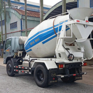 xe trộn bê tông hoa mai 3-4 khối, giá rẻ, chính hãng, địa điểm mua, giá bán