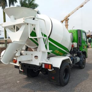 xe trộn bê tông hoa mai 3-4 khối, giá rẻ, chính hãng, địa điểm mua, giá bán