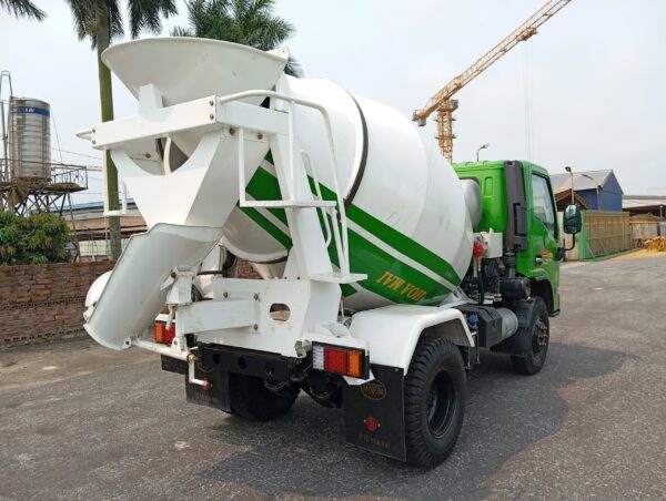 xe trộn bê tông hoa mai 3-4 khối, giá rẻ, chính hãng, địa điểm mua, giá bán