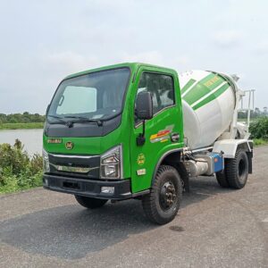 xe trộn bê tông hoa mai 3-4 khối, giá rẻ, chính hãng, địa điểm mua, giá bán