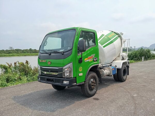 xe trộn bê tông hoa mai 3-4 khối, giá rẻ, chính hãng, địa điểm mua, giá bán